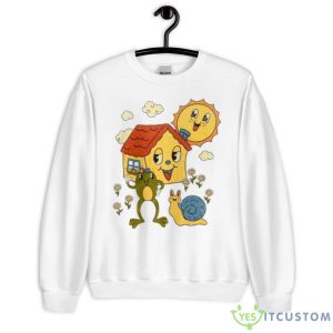 Happy Day Frog Vintage Shirt - Unisex Heavy Blend Crewneck Sweatshirt
