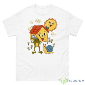 Happy Day Frog Vintage Shirt - 500 Men’s Classic Tee Gildan