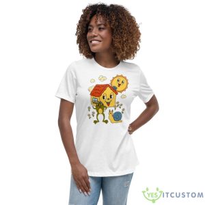 Happy Day Frog Vintage Shirt - Women's Relaxed Short Sleeve Jersey Tee