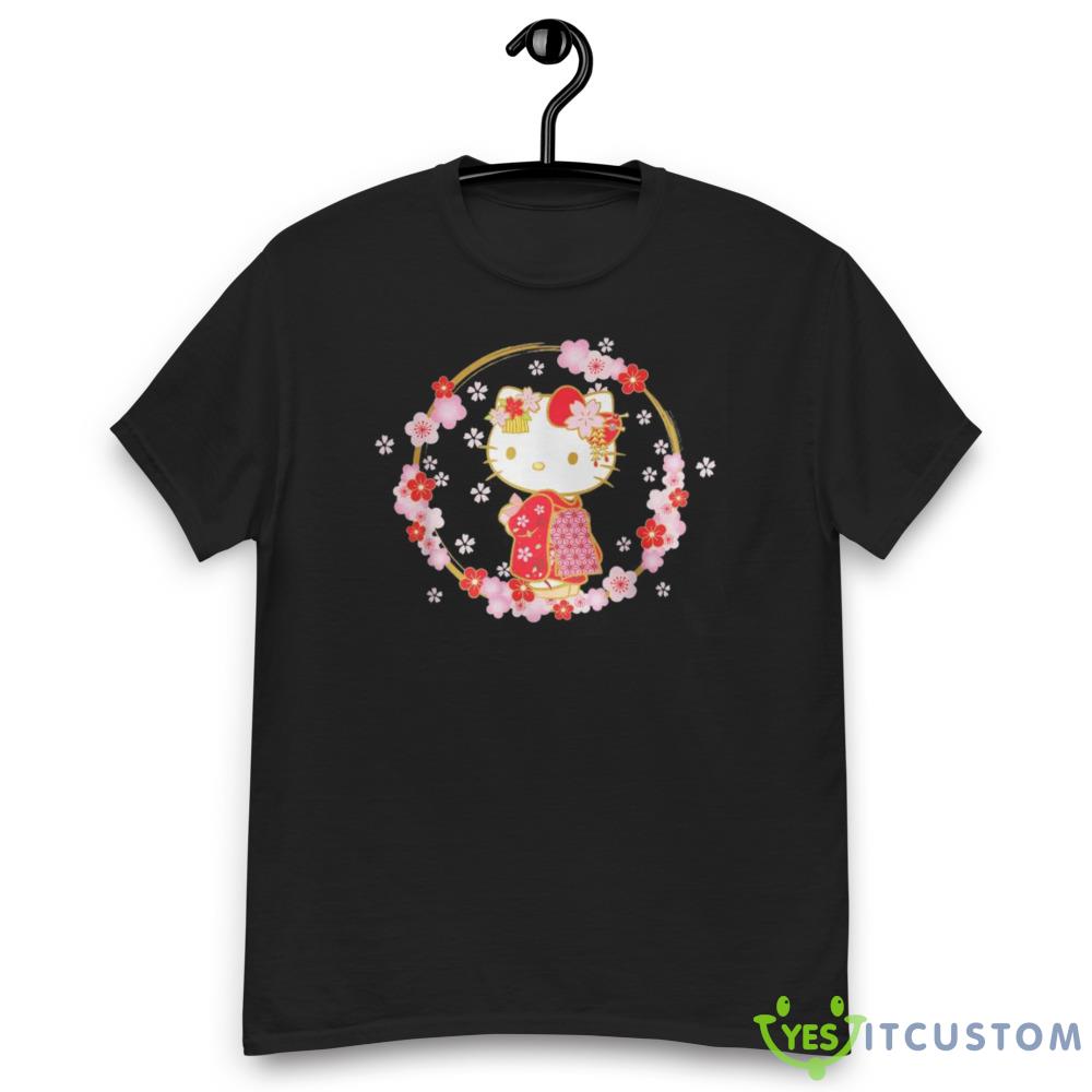 Hello Kitty Sakura Christmas Sweatshirt 6 Hello Kitty Sakura Christmas Sweatshirt - Men’s Classic Tee Gildan 5000