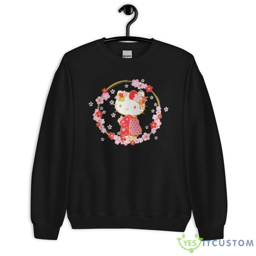 Hello Kitty Sakura Christmas Sweatshirt 12 Hello Kitty Sakura Christmas Sweatshirt - 18000 Unisex Heavy Blend Crewneck Sweatshirt
