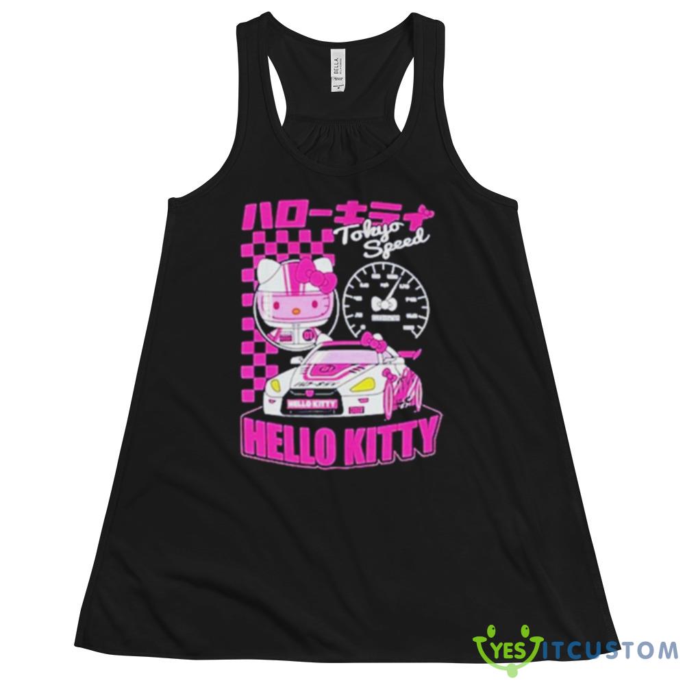 Hello Kitty Tokyo speed shirt 4 Hello Kitty Tokyo speed shirt - 8800 Women's Flowy Racerback Tank