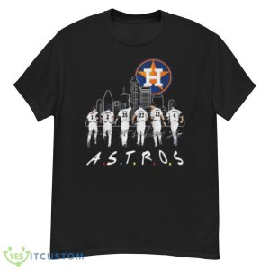 Houston Astros Skyline All Team 2023 Signatures Design Shirt - Men’s Classic Tee Gildan 5000