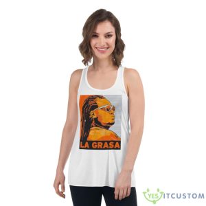 Houston Framber Valdez La Grasa shirt - Women's Flowy Racerback Tank