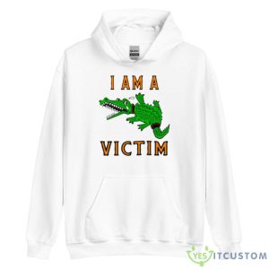 I Am A Victim Shirt - Unisex Heavy Blend Hooded Sweatshirt