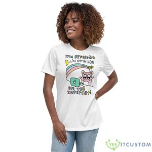 I’m Spreading Disinformation On The Internet Shirt - Women's Relaxed Short Sleeve Jersey Tee