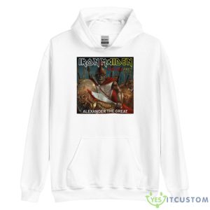 Iron Maiden Alexander The Great The Future Past Tour 2023 Shirt - Unisex Heavy Blend Hooded Sweatshirt