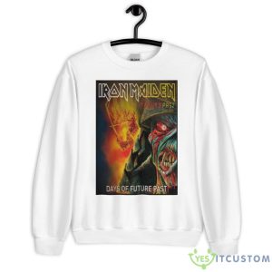 Iron Maiden Days Of Future Past Tour 2023 Shirt - Unisex Heavy Blend Crewneck Sweatshirt