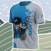 Iron Maiden Detroit Lions 3D Shirt Gift For Fans Product Photo 1