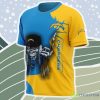 Iron Maiden Los Angeles Chargers 3D Shirt Gift For Fans Product Photo 1