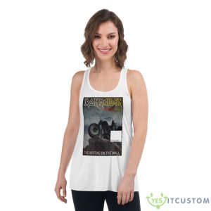 Iron Maiden The Writing On The Wall The Future Past Tour 2023 Shirt - Women's Flowy Racerback Tank