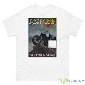 Iron Maiden The Writing On The Wall The Future Past Tour 2023 Shirt - 500 Men’s Classic Tee Gildan
