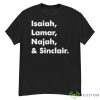 Isaiah Lamar Najah And Sinclair Shirt - G500 Men’s Classic T-Shirt