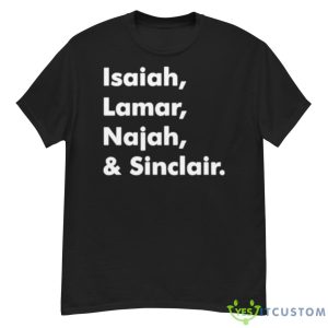 Isaiah Lamar Najah And Sinclair Shirt - G500 Men’s Classic T-Shirt