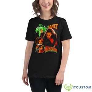 Janet Jackson singer signature shirt 8 Janet Jackson singer signature shirt - 6400 Women's Relaxed Short Sleeve Jersey Tee