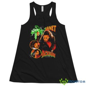 Janet Jackson singer signature shirt 9 Janet Jackson singer signature shirt - 8800 Women's Flowy Racerback Tank