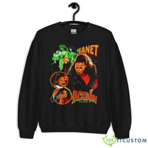 Janet Jackson singer signature shirt - 18000 Unisex Heavy Blend Crewneck Sweatshirt