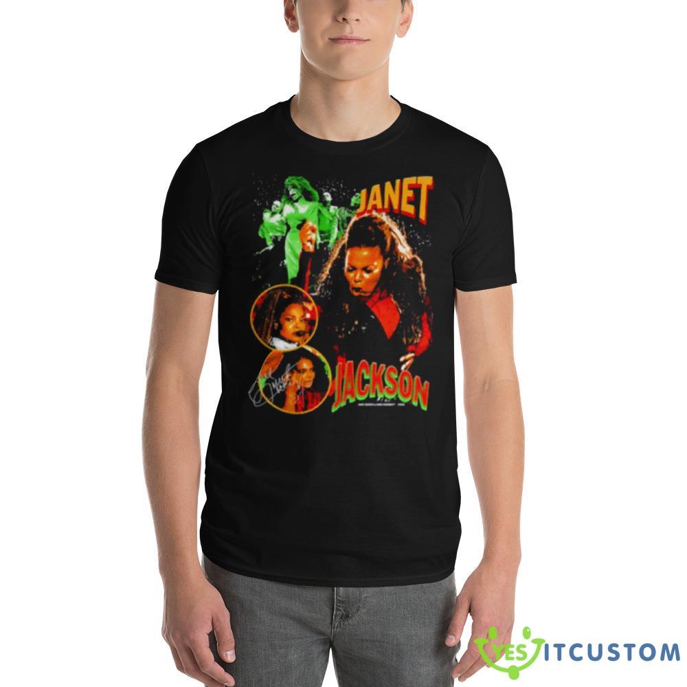 Janet Jackson singer signature shirt 5 Janet Jackson singer signature shirt - 980 Lightweight Fashion Short Sleeve T-Shirt
