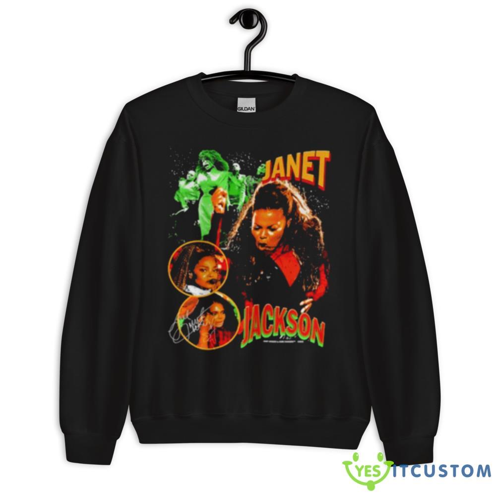 Janet Jackson singer signature shirt 12 Janet Jackson singer signature shirt - 18000 Unisex Heavy Blend Crewneck Sweatshirt