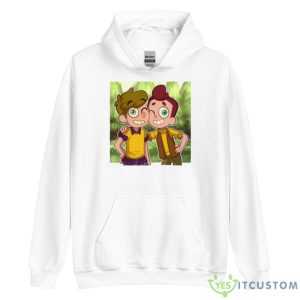 Jasper And Davey Taking Picture Camp Shirt - Unisex Heavy Blend Hooded Sweatshirt