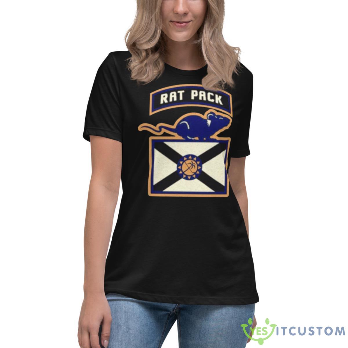 John M. Viola Rat Pack Fla Panthers Shirt 6 John M. Viola Rat Pack Fla Panthers Shirt - Women's Relaxed Short Sleeve Jersey Tee