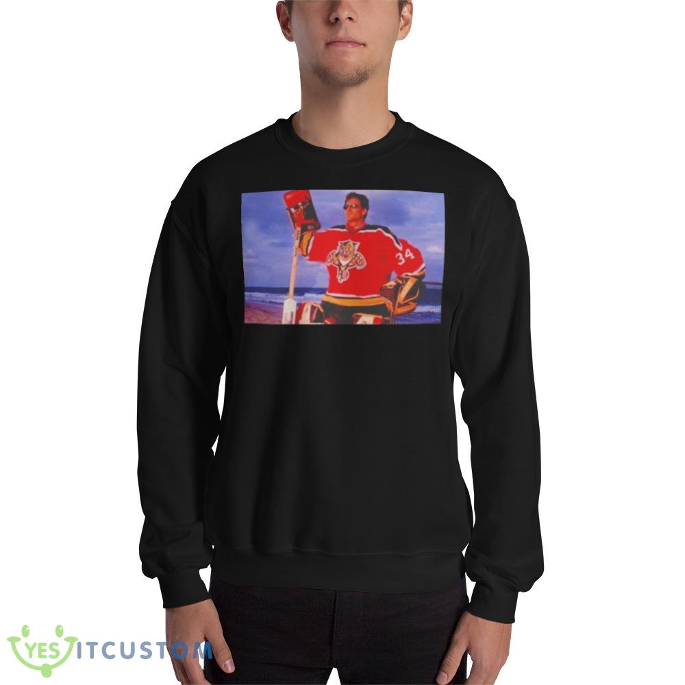 John Vanbiesbrouck Florida Panthers Design Shirt 10 John Vanbiesbrouck Florida Panthers Design Shirt - 18000 Unisex Heavy Blend Crewneck Sweatshirt