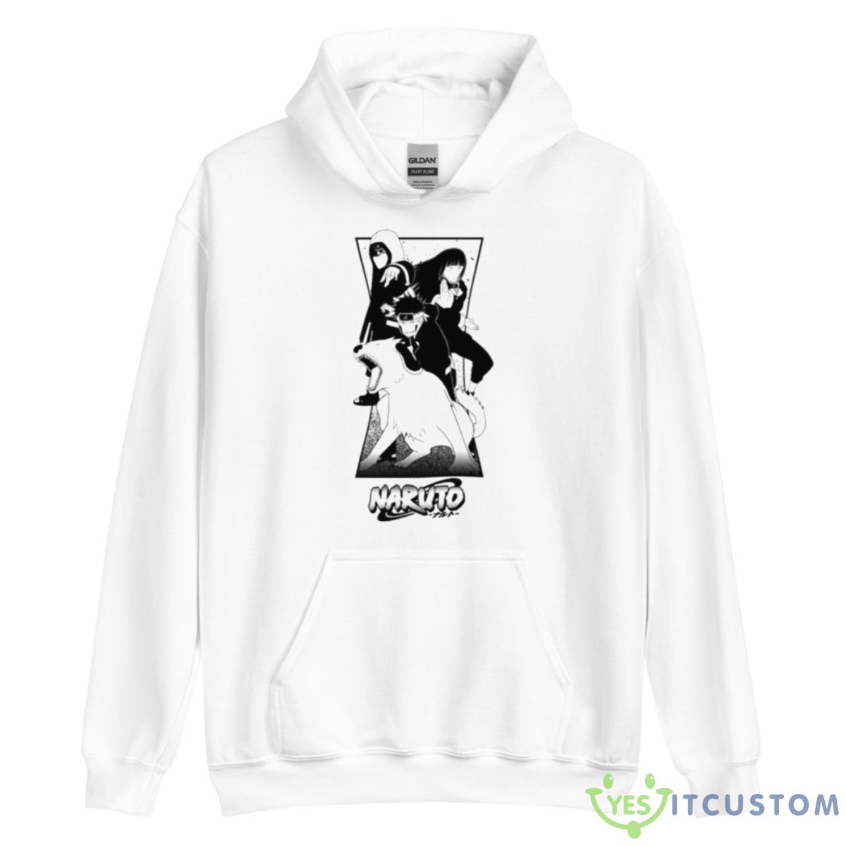 Kiba Hinata Shino Shirt 11 Kiba Hinata Shino Shirt - Unisex Heavy Blend Hooded Sweatshirt