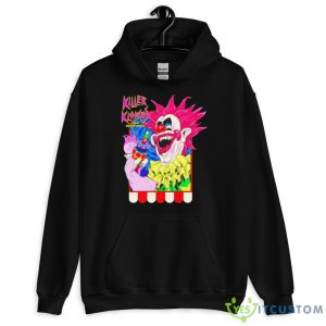 Killer klowns spikey’s puppet show shirt 7 Killer klowns spikey’s puppet show shirt - 18500 Unisex Heavy Blend Hooded Sweatshirt