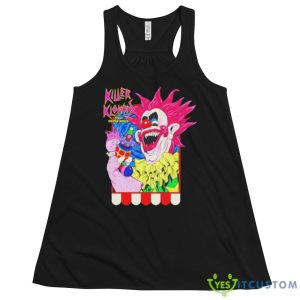 Killer klowns spikey’s puppet show shirt 9 Killer klowns spikey’s puppet show shirt - 8800 Women's Flowy Racerback Tank