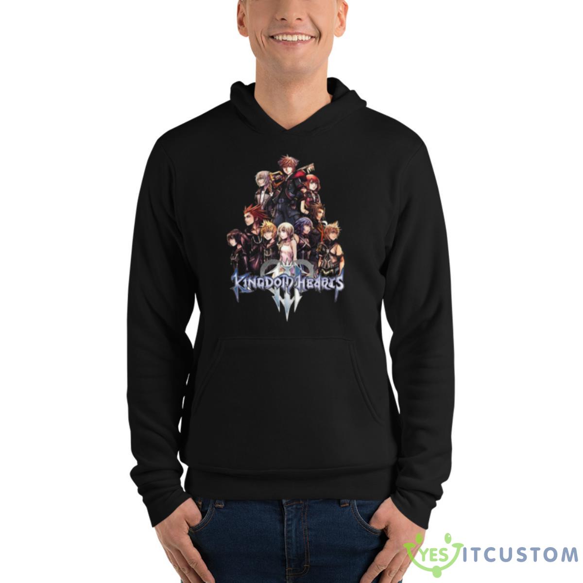 Kingdom Hearts All Characters Shirt 13 Kingdom Hearts All Characters Shirt - Unisex Fleece Pullover Hoodie