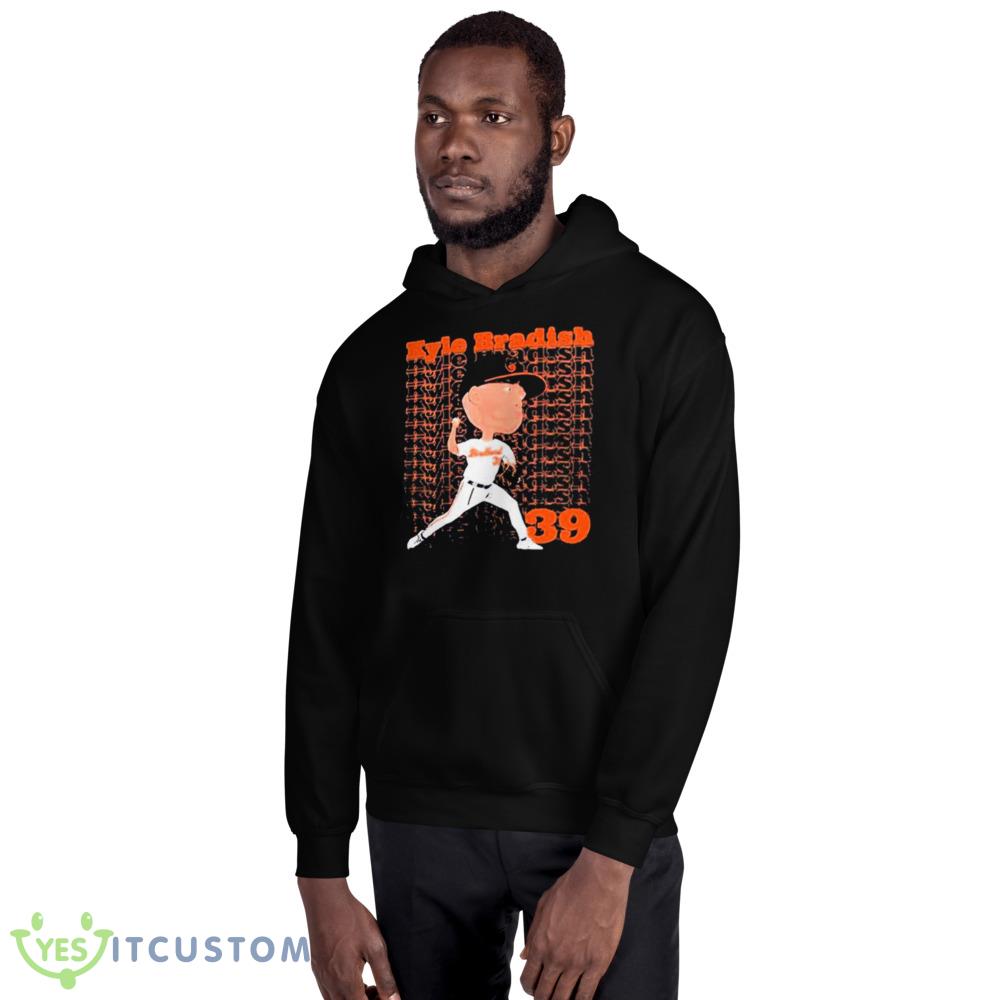 Kyle Bradish 39 Baltimore Orioles Graphics Shirt 2 Kyle Bradish 39 Baltimore Orioles Graphics Shirt - 18500 Unisex Heavy Blend Hooded Sweatshirt