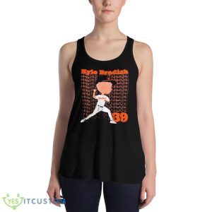 Kyle Bradish 39 Baltimore Orioles Graphics Shirt 7 Kyle Bradish 39 Baltimore Orioles Graphics Shirt - 8800 Women's Flowy Racerback Tank