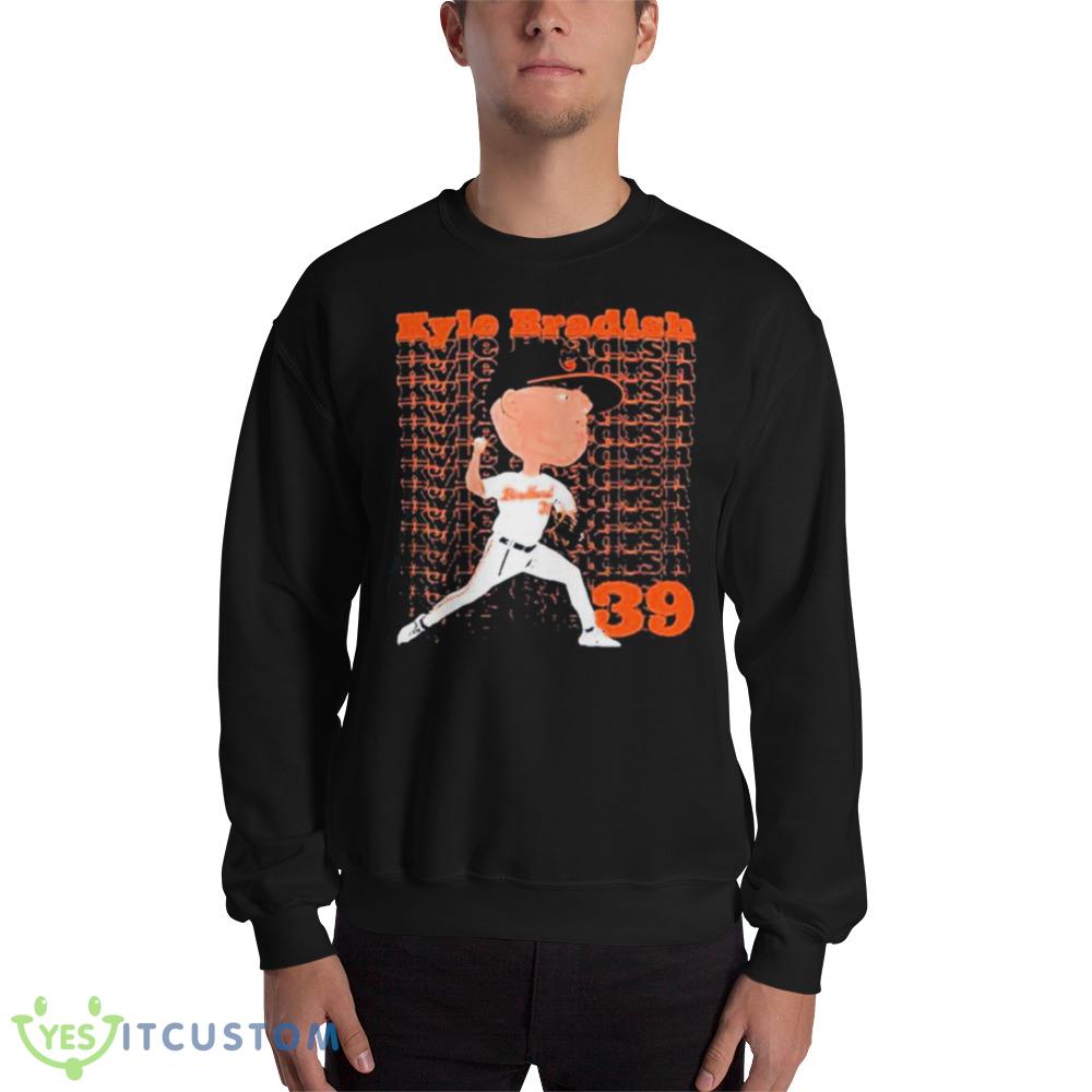 Kyle Bradish 39 Baltimore Orioles Graphics Shirt 10 Kyle Bradish 39 Baltimore Orioles Graphics Shirt - 18000 Unisex Heavy Blend Crewneck Sweatshirt