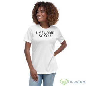 LA FLAME SCOTT Travis Scott X UTOPIA Style T Shirt 9 LA FLAME SCOTT Travis Scott X UTOPIA Style T Shirt - Women's Relaxed Short Sleeve Jersey Tee