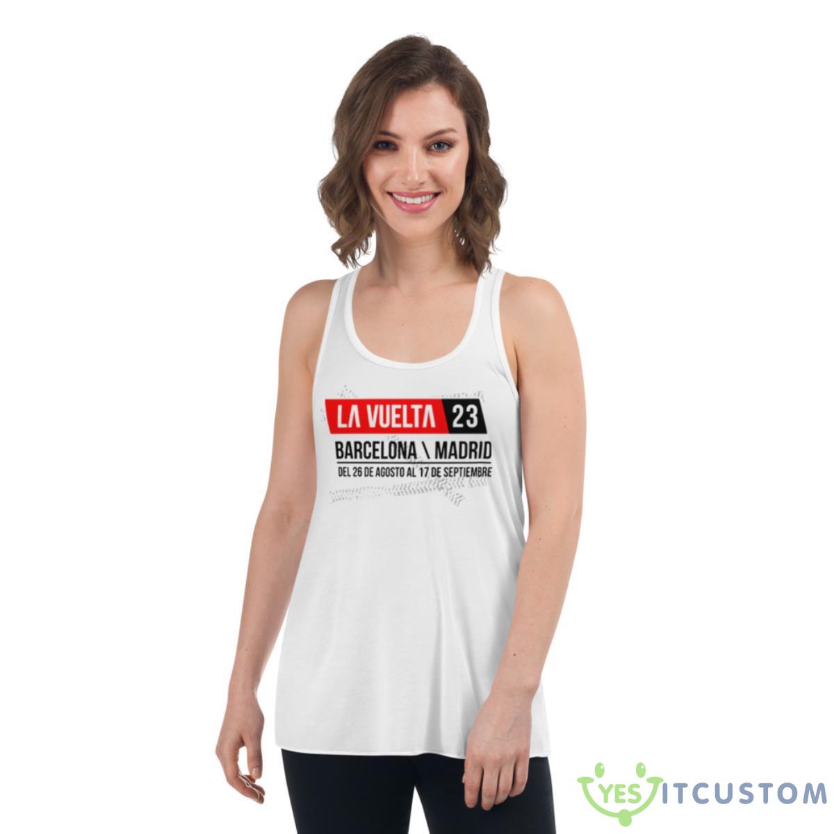 La Vuelta A España 2023 Tour Shirt 4 La Vuelta A España 2023 Tour Shirt - Women's Flowy Racerback Tank