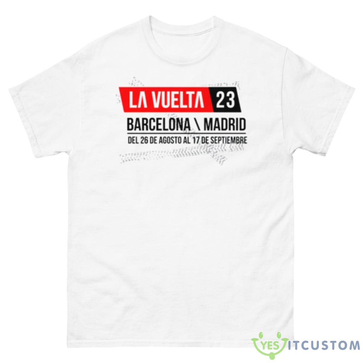 La Vuelta A España 2023 Tour Shirt 10 La Vuelta A España 2023 Tour Shirt - 500 Men’s Classic Tee Gildan