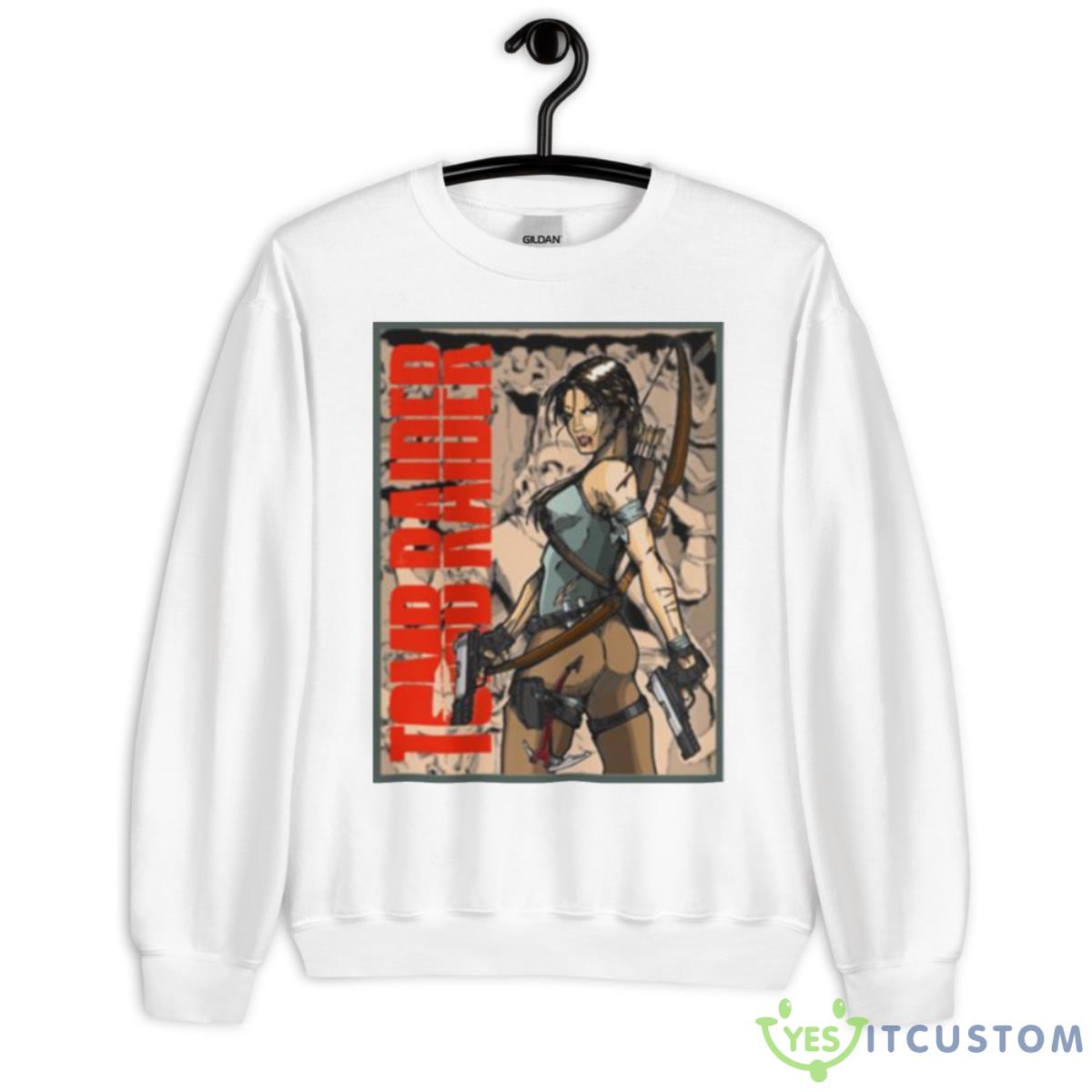 Lara Croft Tomb Raider Shirt 2 Lara Croft Tomb Raider Shirt - Unisex Heavy Blend Crewneck Sweatshirt
