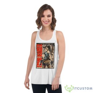 Lara Croft Tomb Raider Shirt 8 Lara Croft Tomb Raider Shirt - Women's Flowy Racerback Tank