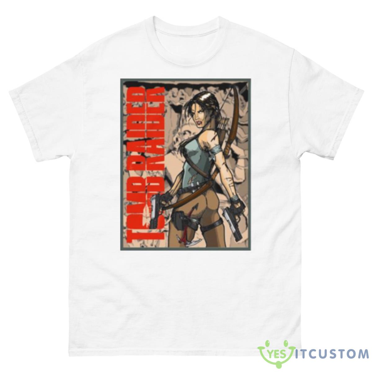 Lara Croft Tomb Raider Shirt 10 Lara Croft Tomb Raider Shirt - 500 Men’s Classic Tee Gildan