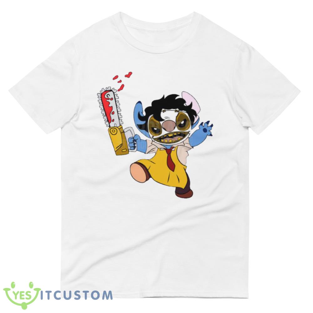 Leatherface x Stitch Halloween T Shirt Gift For Halloween 5 Leatherface x Stitch Halloween T Shirt Gift For Halloween - 980 Lightweight Fashion Short Sleeve T-Shirt