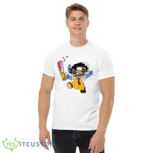 Leatherface x Stitch Halloween T Shirt Gift For Halloween 11 Leatherface x Stitch Halloween T Shirt Gift For Halloween - Men’s Classic Tee Gildan 5000
