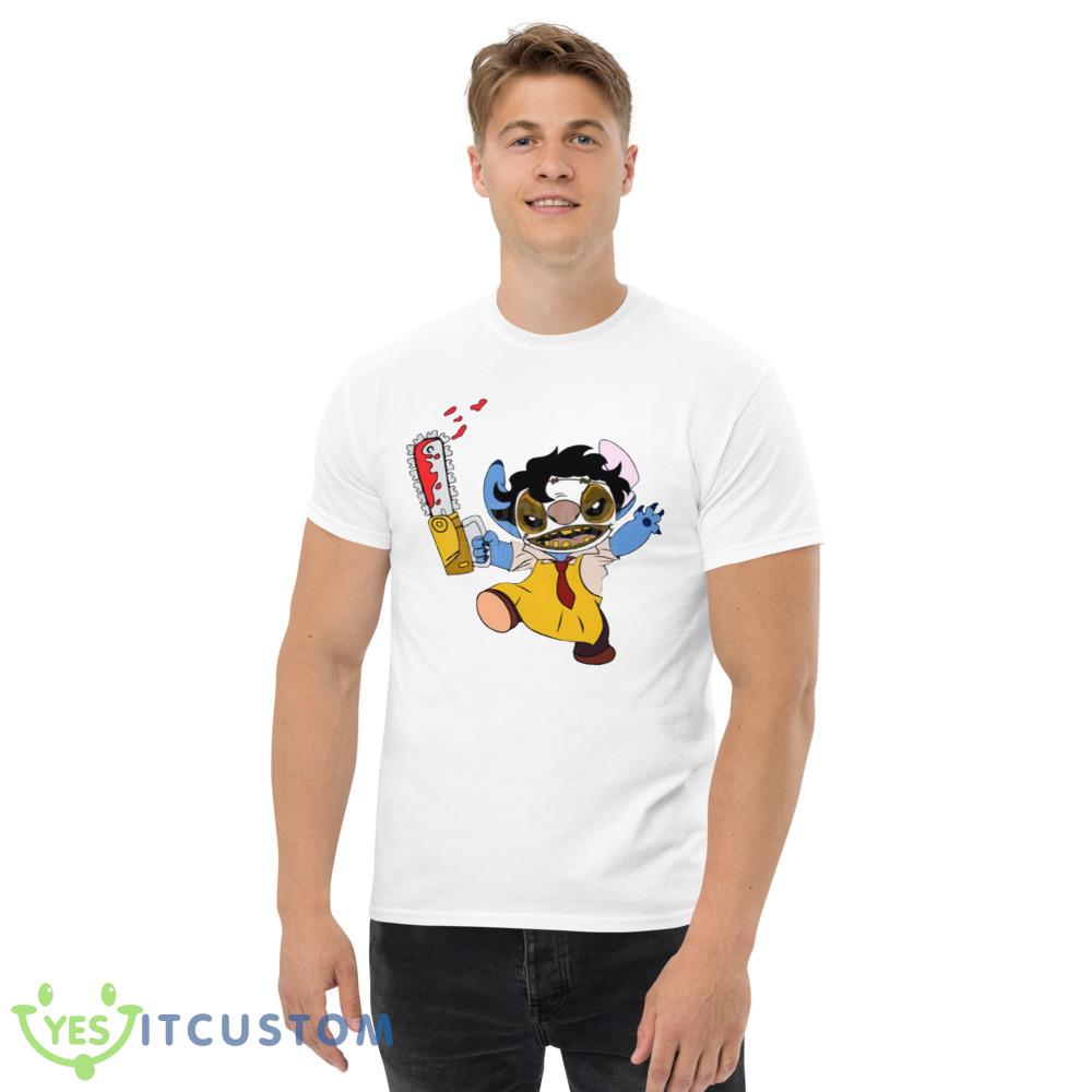 Leatherface x Stitch Halloween T Shirt Gift For Halloween 6 Leatherface x Stitch Halloween T Shirt Gift For Halloween - Men’s Classic Tee Gildan 5000