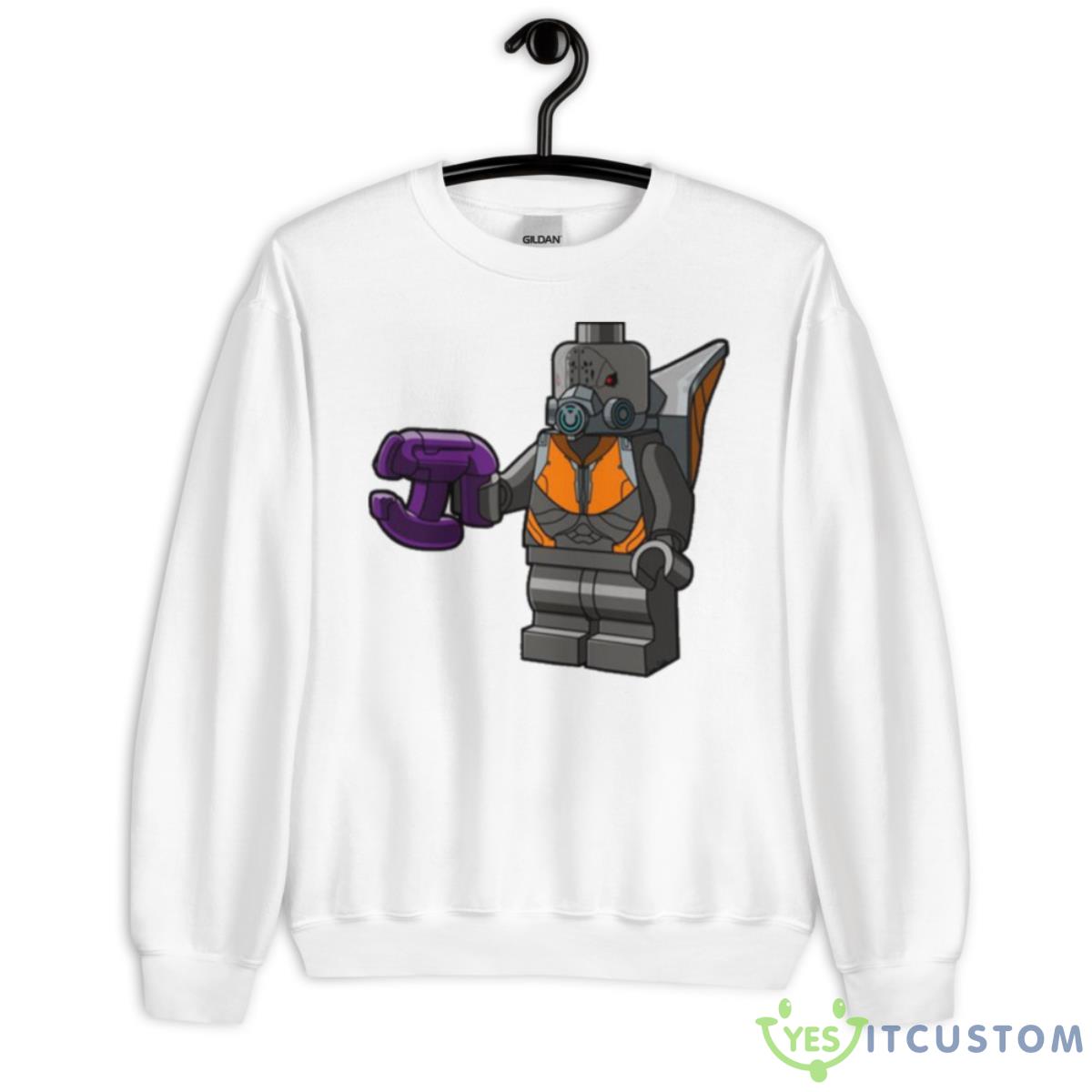 Lego Grunt Orange Halo Game Shirt 11 Lego Grunt Orange Halo Game Shirt - Unisex Heavy Blend Crewneck Sweatshirt