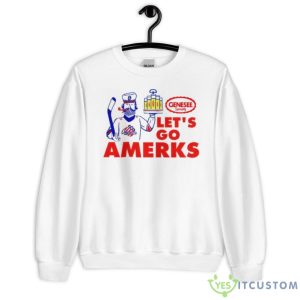 Let’s Go Amerks Genesee Specialty T Shirt - Unisex Heavy Blend Crewneck Sweatshirt