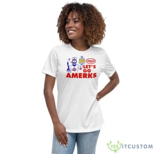 Let’s Go Amerks Genesee Specialty T Shirt - Women's Relaxed Short Sleeve Jersey Tee