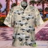 Letter Car Graphic Prints Turndown Khaki Print Hawaiian Shirt For Men And Women - Letter Car Graphic Prints Turndown Khaki Print Hawaiian Shirt For Men And Women