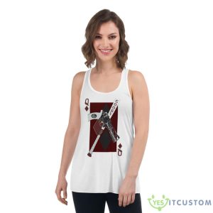 Lucky You Version Harley Quinn Shirt - Women's Flowy Racerback Tank