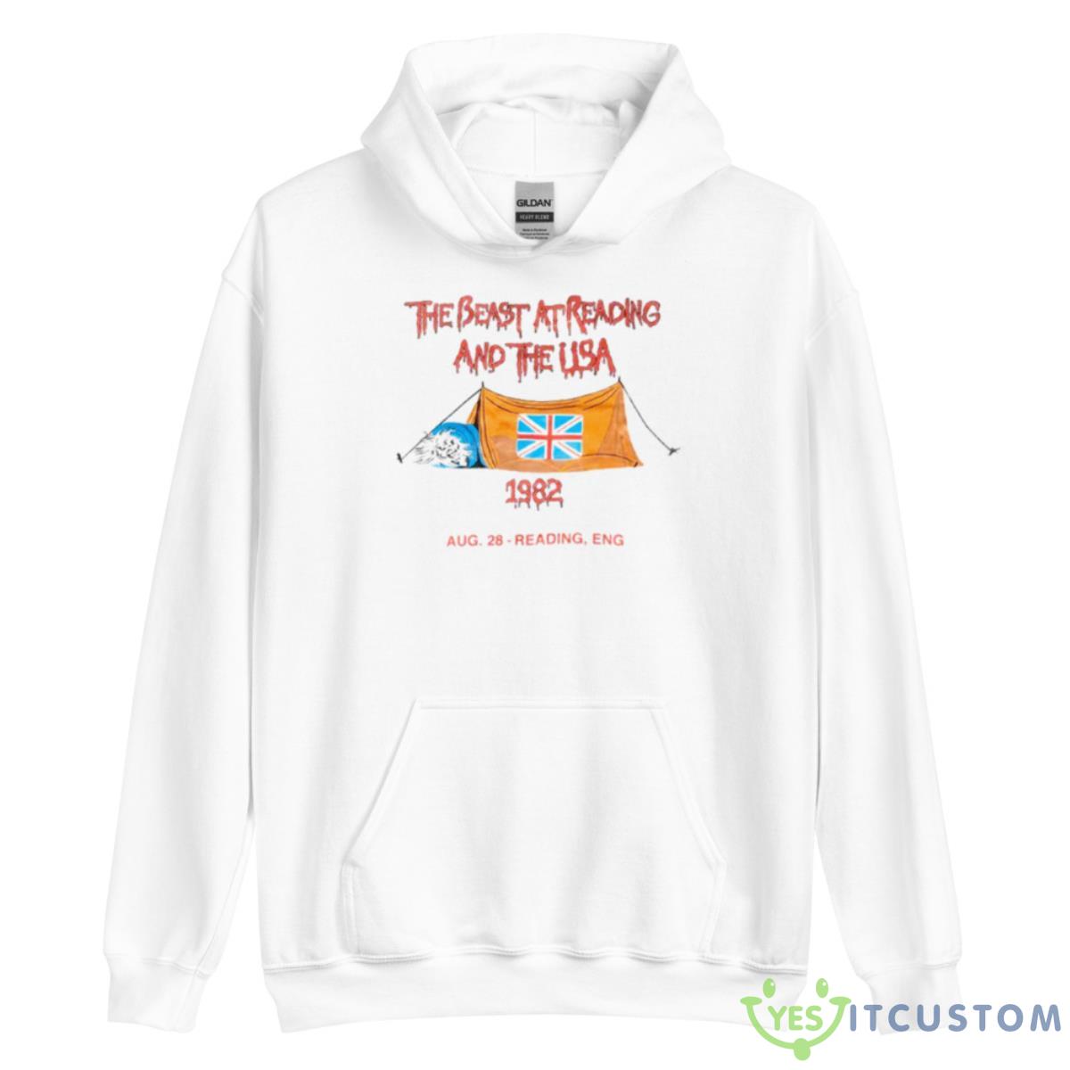 MAIDEN REMASTERED THE BEAST AT READING AND THE USA Tee 11 MAIDEN REMASTERED THE BEAST AT READING AND THE USA Tee - Unisex Heavy Blend Hooded Sweatshirt