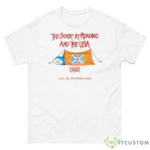 MAIDEN REMASTERED THE BEAST AT READING AND THE USA Tee - 500 Men’s Classic Tee Gildan