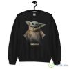 Mandalorian Alone Sweatshirt Christmas - 18000 Unisex Heavy Blend Crewneck Sweatshirt